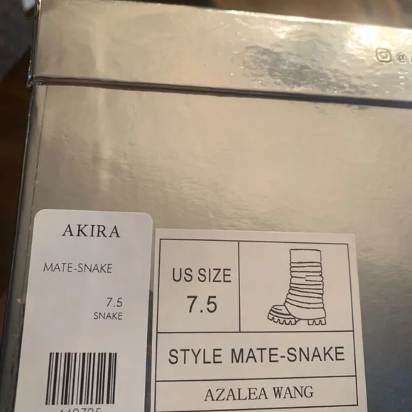 Azalea Wang Combat Boots - Picture 6 of 6